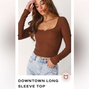 Downtown Long Sleeve Top